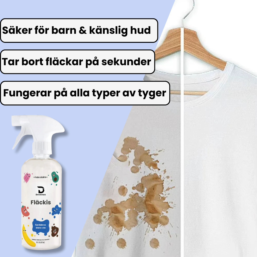 Fläckis™ - Få Bort Fläcken På Första Försöket